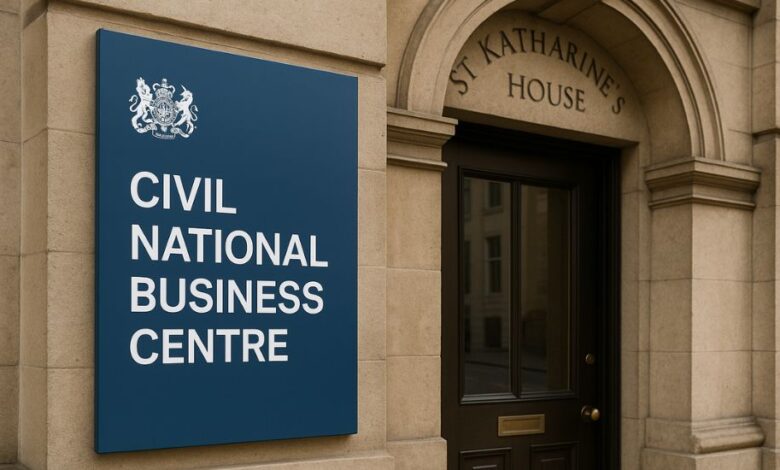 civil national business centre